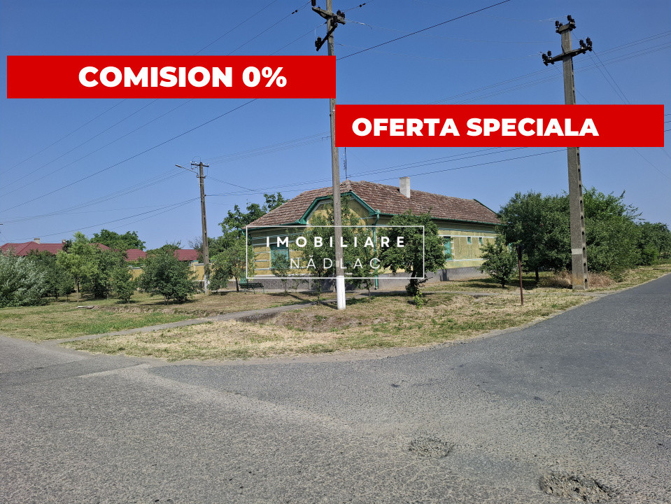  CASĂ MARE în Nădlac cu teren generos 2095mp