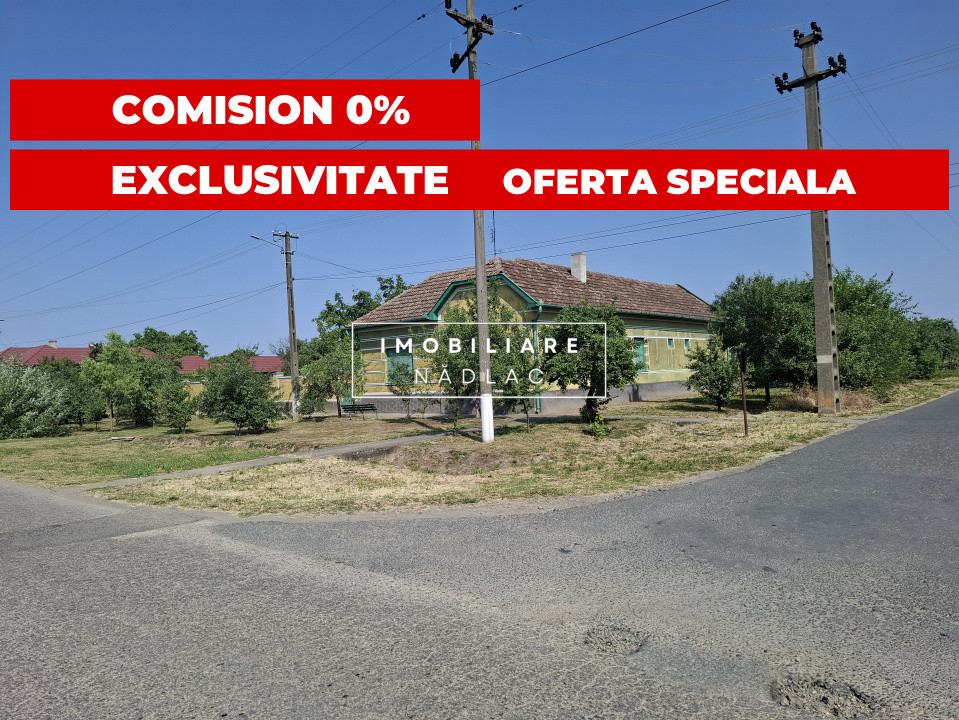  CASĂ MARE în Nădlac cu teren generos 2095mp