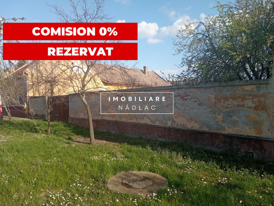 Teren pentru constructii 1033 mp CENTRAL in Nadlac