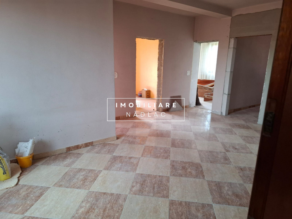 VILA S+P+E+M  cu SPATIU COMERCIAL  central in Nadlac