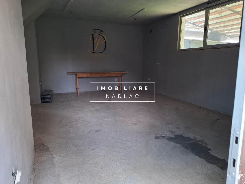 VILA S+P+E+M  cu SPATIU COMERCIAL  central in Nadlac