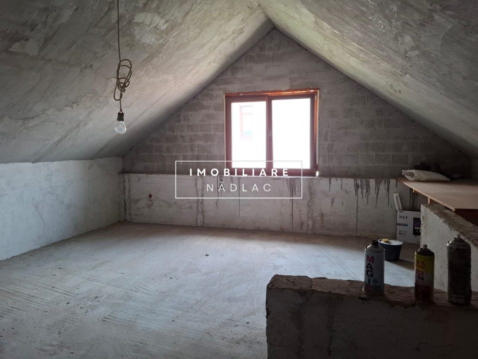 VILA S+P+E+M  cu SPATIU COMERCIAL  central in Nadlac