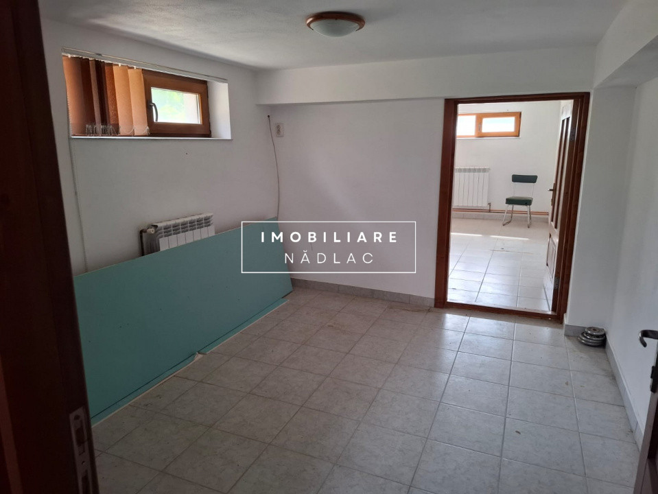 VILA S+P+E+M  cu SPATIU COMERCIAL  central in Nadlac