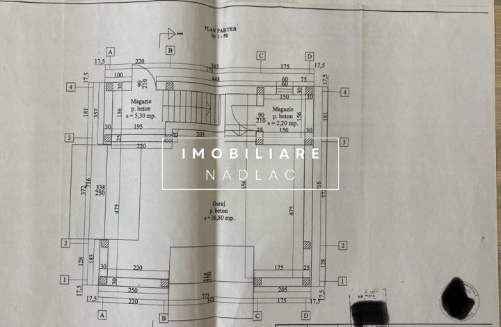 VILA S+P+E+M  cu SPATIU COMERCIAL  central in Nadlac