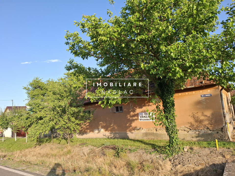 Casa pentru demolare/renovare in Nadlac cu teren 616mp