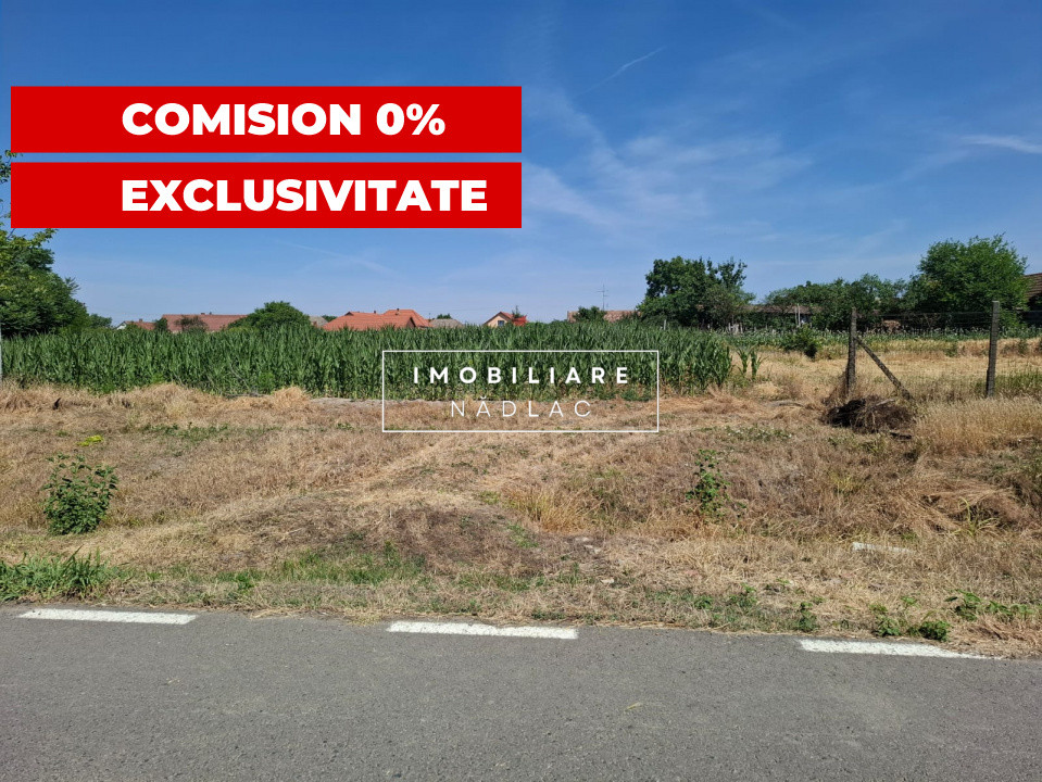 Teren intravilan in Nadlac 1293mp