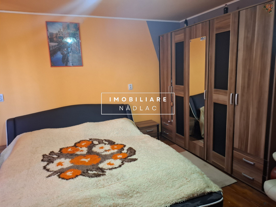 Proprietate mixtă de vânzare în Nădlac – Casă modernă + hală/grajd + teren mare