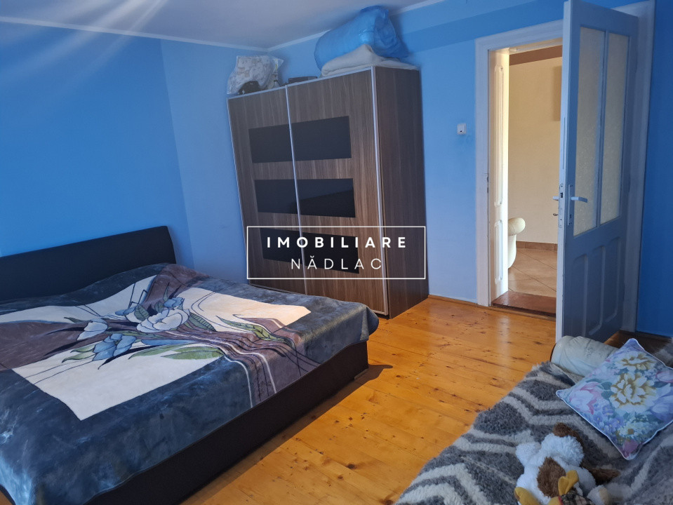 Proprietate mixtă de vânzare în Nădlac – Casă modernă + hală/grajd + teren mare
