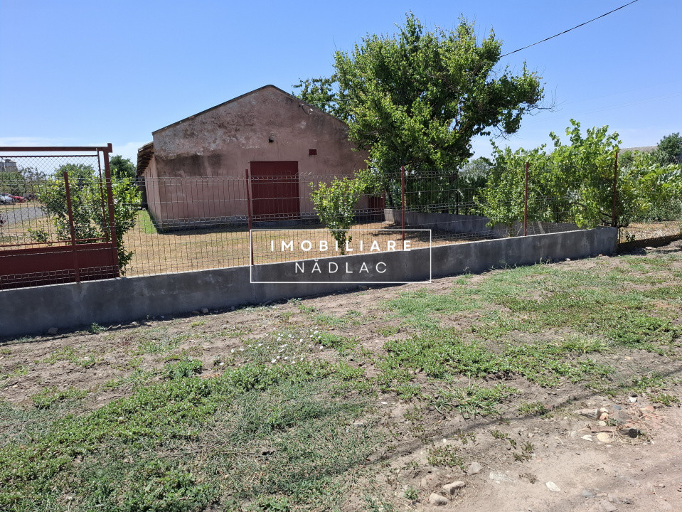 Proprietate mixtă de vânzare în Nădlac – Casă modernă + hală/grajd + teren mare