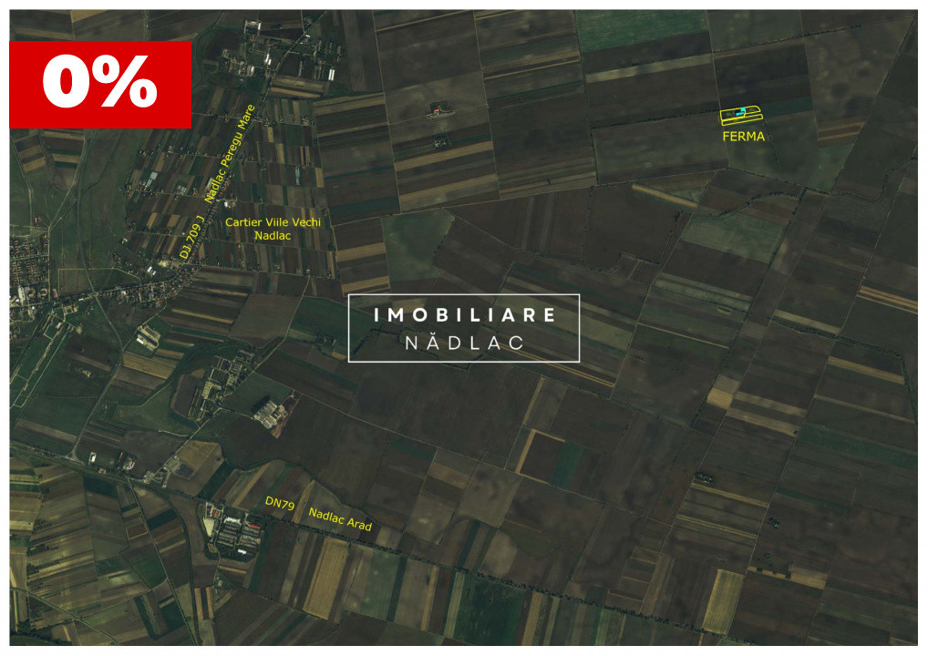 Ferma cu teren agricol de vanzare in Nadlac