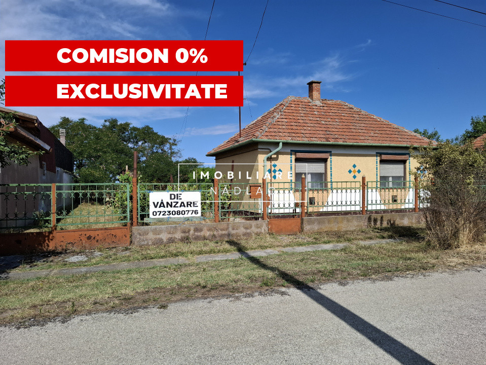 Casa 2 camere + anexe in Ungaria Nadlacul Nou 500m de granita cu Romania