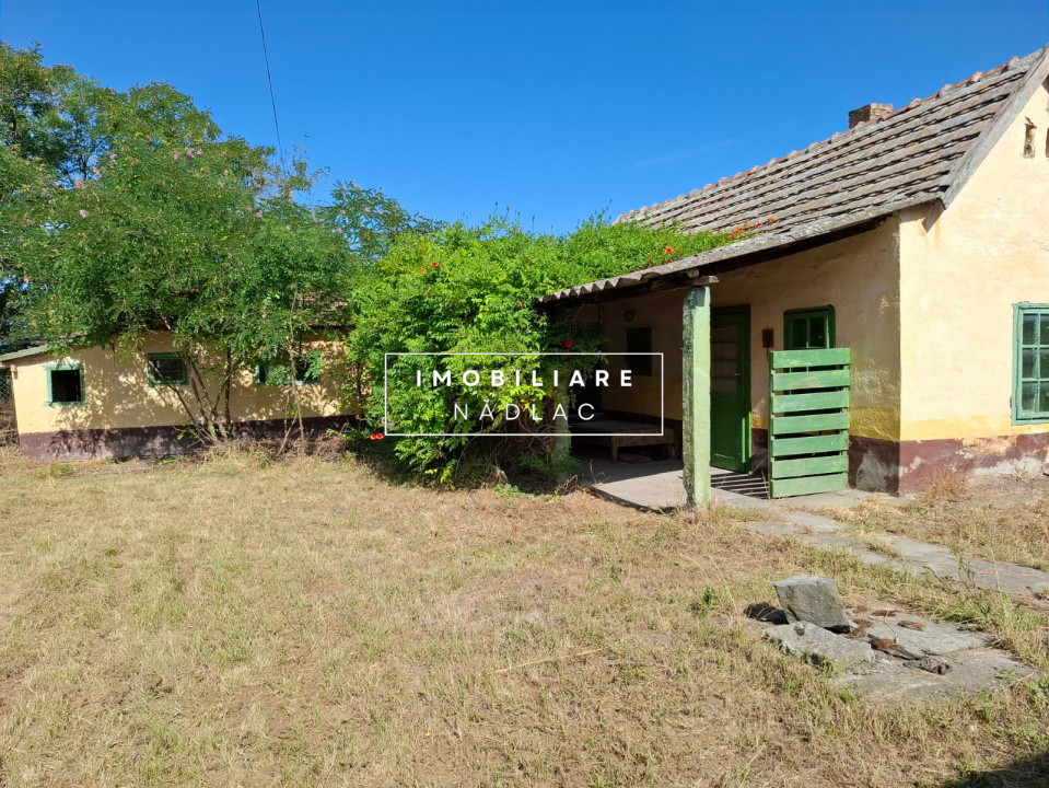 Casa 2 camere + anexe in Ungaria Nadlacul Nou 500m de granita cu Romania