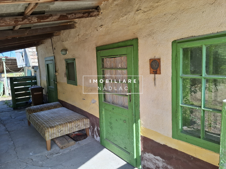 Casa 2 camere + anexe in Ungaria Nadlacul Nou 500m de granita cu Romania