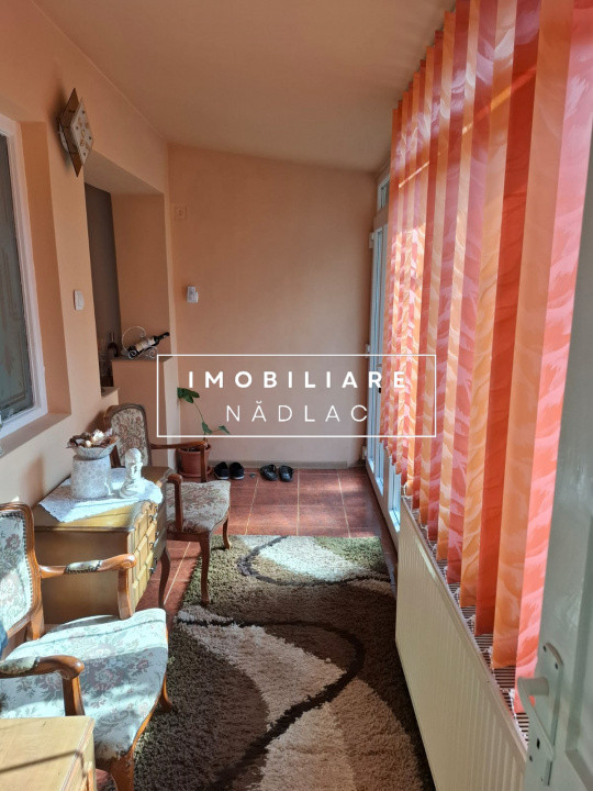 Casa amenajata in Nadlac pe strada Dr. Martin Luther (strada larga)