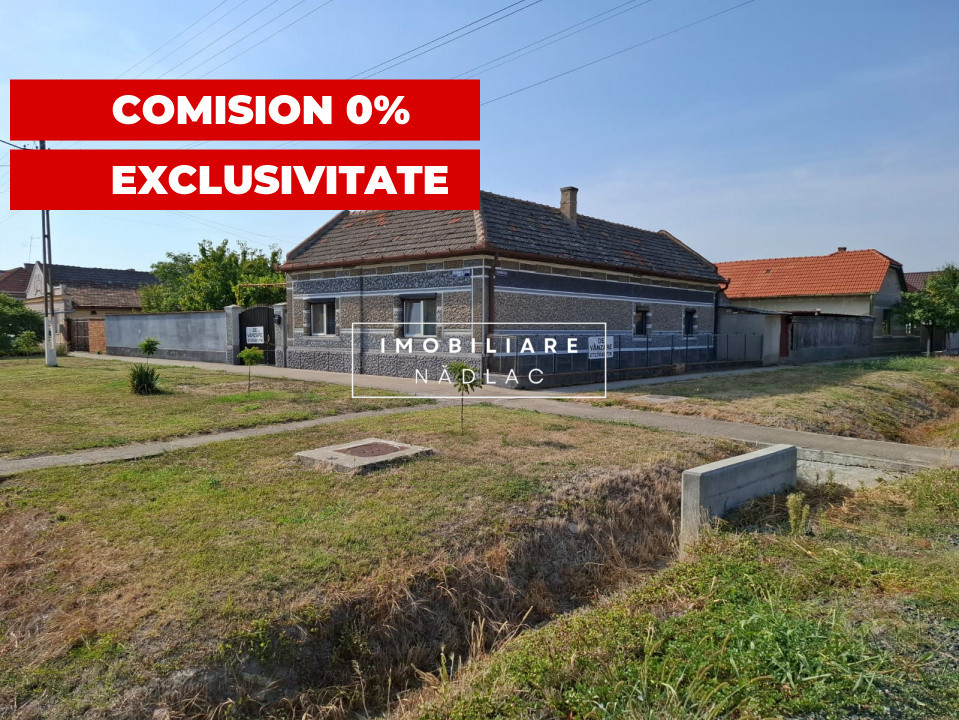 Casa amenajata in Nadlac pe strada Dr. Martin Luther (strada larga)