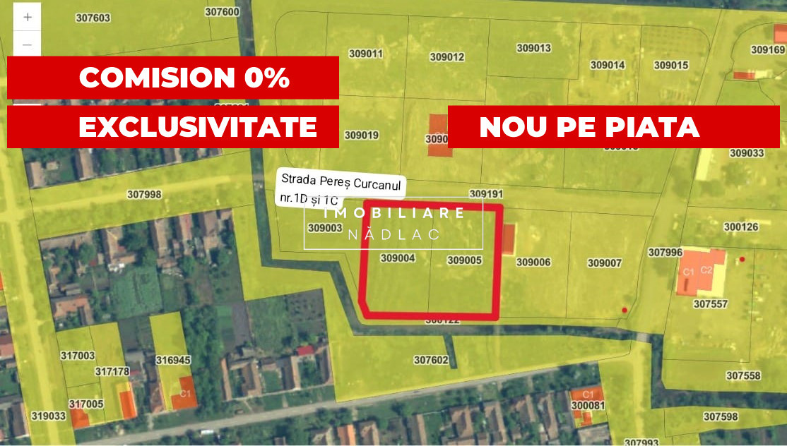 Doua parcele de teren intravilan 5562 mp pentru hala producție, atelier, depozit