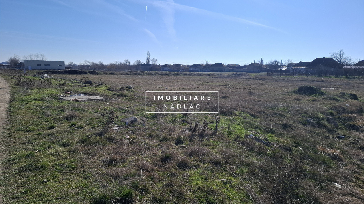 Doua parcele de teren intravilan 5562 mp pentru hala producție, atelier, depozit