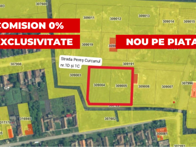 Doua parcele de teren intravilan 5562 mp pentru hala producție, atelier, depozit