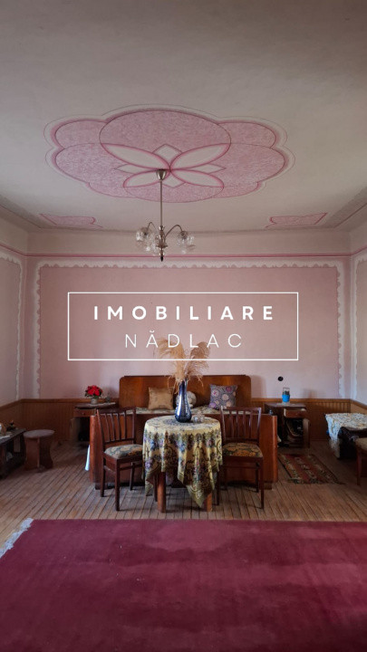 Casa mare 3 camere și teren 3600mp în Nădlac la 475m de centura spre autostradă