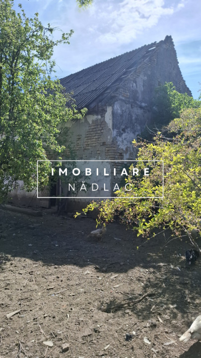 Casa pentru renovare  in Nadlac cu teren 1472mp