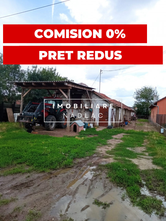 GRAJD + un TEREN INTRAVILAN de vanzare in Nadlac